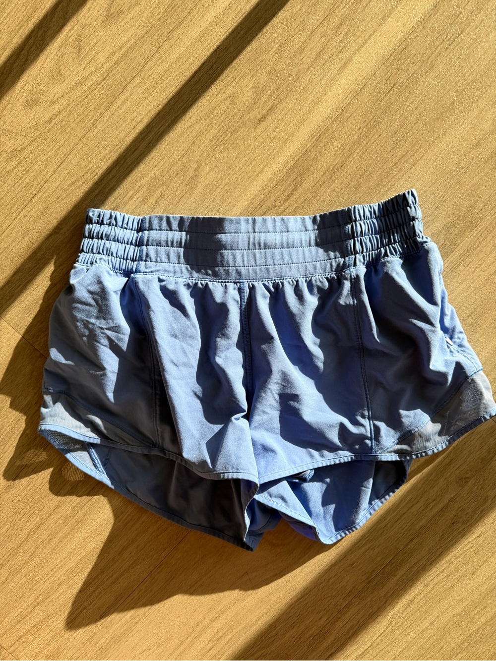 lululemon athletica Light Blue Women's Athletic Shorts